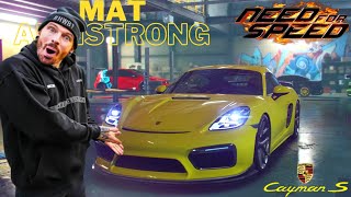 Trying My Favorite Mat Armstrongs Car😍 The Porsche Cayman S in Need for Speed CRAZY BUILD!!!