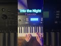 into the night yoasobi on piano piano intothenight yoasobi keyboard