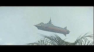 ATRAGON 1963 The End Japanese movie the flying submarine