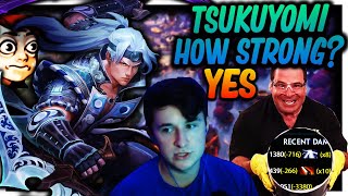 TSUKUYOMI IS BUSTED IN SOLO LANE... MY NEW FAVORITE CHARACTER!! (Play-by-Play)