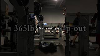 365lb x 6 @RPE 9 || #gym #fitness #viral #motivation #workout #power #powerlifting #squat