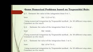Trapezoidal Rule explained with python code