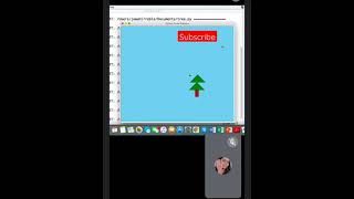 python project for beginner | Christmas tree using python | need full code?👇 #python #codingforkids