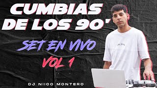 CUMBIAS DE LOS 90' | MIX EN VIVO | Vol. 1 (Dj Niico® Línea 55)