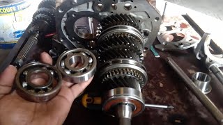 nissan navara gearbox all bearing replacement