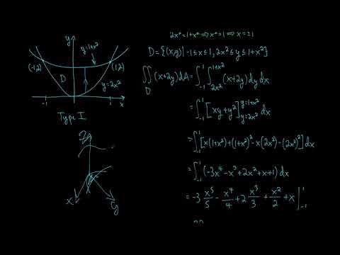 Calculus 15.2 Double Integrals Over General Regions - YouTube