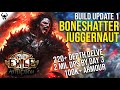 Boneshatter Juggernaut for Delve League Starter Build - Update 1 | PoE 3.23 Affliction