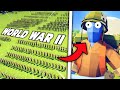 Totally Accurate Battle Simulator but it's WW2 - TABS Gameplay!