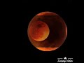 ചന്ദ്രഗ്രഹണം the lunar eclipse on 2018 january 31 with super moon