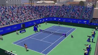 Garcia C. vs Zhu L. [WTA 23] | AO Tennis 2 gameplay #aotennis2 #wolfsportarmy