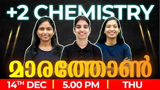 Plus Two Chemistry Christmas Exam | All Chapters in One Live | Chemistry Marathon | Exam winner +2