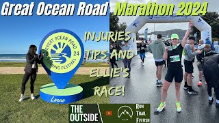 Great Ocean Road Marathon 2024 - Lorne to Apollo Bay! Wild weather, great runners and awesome vibes!