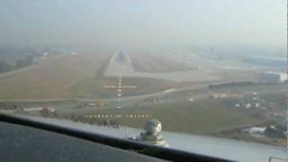 Jet2.com B737-300 Geneva Cockpit landing