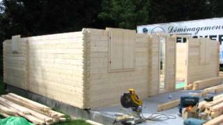 Construction Chalet en bois en kit 48 m²