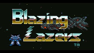 [ PCE ]  Blazing Lazers (Gunhed) 熾熱雷射 (北美直譯)  完整版 第一關