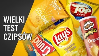 🏆 WIELKI TEST CHIPSÓW SOLONYCH - Biedronka, Lidl, Crunchips, Lays, Pringles