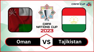 Oman vs Tajikistan Football Live Stream - CAFA Nations Cup 2023