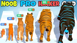 NOOB vs PRO vs HACKER vs GOD in Cat Evolution