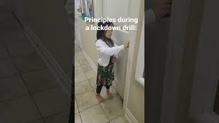 Principals During A Lockdown Drill Shorts