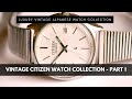 Citizen Watch Collection | Quartz & Mechanical Vintage Citizen Watches for Men & Women Rare