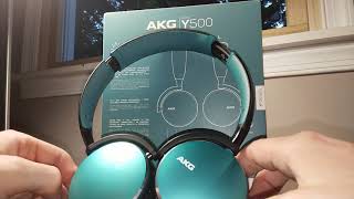 AKG Y500 Bluetooth Headphones Review