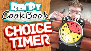 Ren'py Choice Timer Tutorial