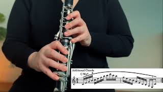 C Major 7th Chord | Carl Baermann's Celebrated Method For Clarinet