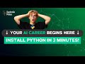 Start Your AI Journey Here: Install Python in 3 Minutes!