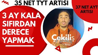 Son 3 Ayda Nasıl Derece Yaptım? 35 Net TYT 37 Net AYT Artışı | Çekiliş #yks #yks2023 #tyt #ayt