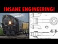 How Articulated Locomotives Take Curves!