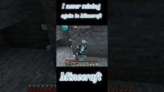 Minecraft mining funny moment 😂😂 #minecraft #shorts like and subscribe 😜