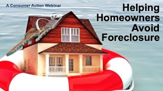 Helping Homeowners Avoid Foreclosure