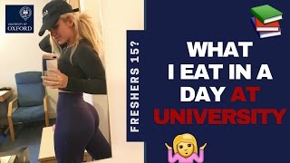 HOW TO STAY FIT AT UNIVERSITY | WHAT I EAT IN A DAY | EP.27