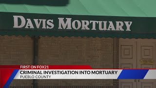 20 bodies possibly stored improperly at Davis Mortuary