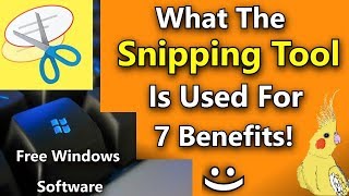 How To Snip An Image From Your Computer Screen Fast [What The Snipping Tool Is Used For]
