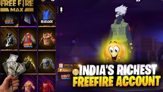 1LAKH WORTH MY ID COLLECTION 😳 #freefire #garenafreefire