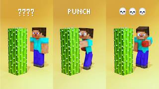 Minecraft Steve vs Dangerous Experiments โ Satisfying Compilation ๐๐ฅ