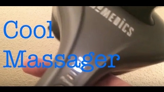 Homedics Dual Temp Percussion Pro massager unboxing and review - Skywind007