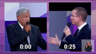 Así se enfrentaron Ricardo Anaya y López Obrador