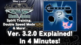 [KHUx JP] NEW Spirit Training \u0026 Ver. 3.2.0 Explained in 4 Minutes!