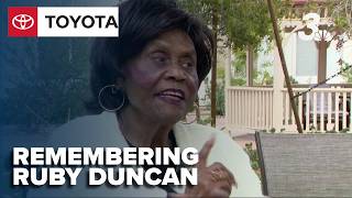 Ruby Duncan remembered at a celebration of life service