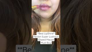 Glazed Mauve #revlon #trending #viral #tiktok #lipstick #swatches #youtubeshorts #like #shorts