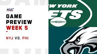 New York Jets vs. Philadelphia Eagles Week 5 NFL Game Preview