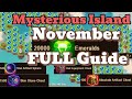 Hero Wars Mysterious Island November Best Path All Rewards Unlocked