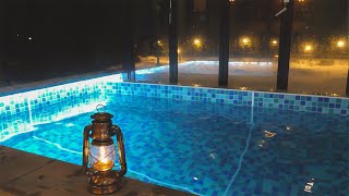 프라이빗 풀빌라, 따뜻한 수영장,랜턴 ASMR / Swimming pool ASMR