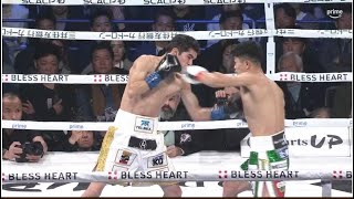 中谷潤人vsダビド・クエジャル FULL FIGHT highlight「Prime Video Boxing 11」2025年2月24日