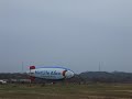 飛行船スヌーピーＪ号　離陸　2012 03 04　岡山→大阪