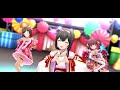 【デレステ】happy new yeah mv 鷺沢文香 双葉杏 市原仁奈 正月限定 新衣装 ver.