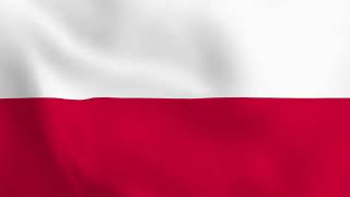 🇵🇱 National Anthem of POLAND: Mazurek Dąbrowskiego (+1 Hour Instrumental) 🇵🇱 | Waving Flag Loop
