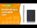 Bombas solares AC / DC para agricultura, riego de pastizales y bombeo de pozos profundos | SAMKING